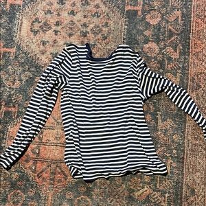 Striped Long Sleeve Top